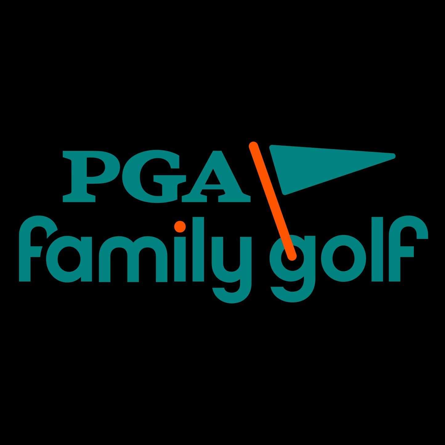 PGA Family Golf Adult Polo - Black
