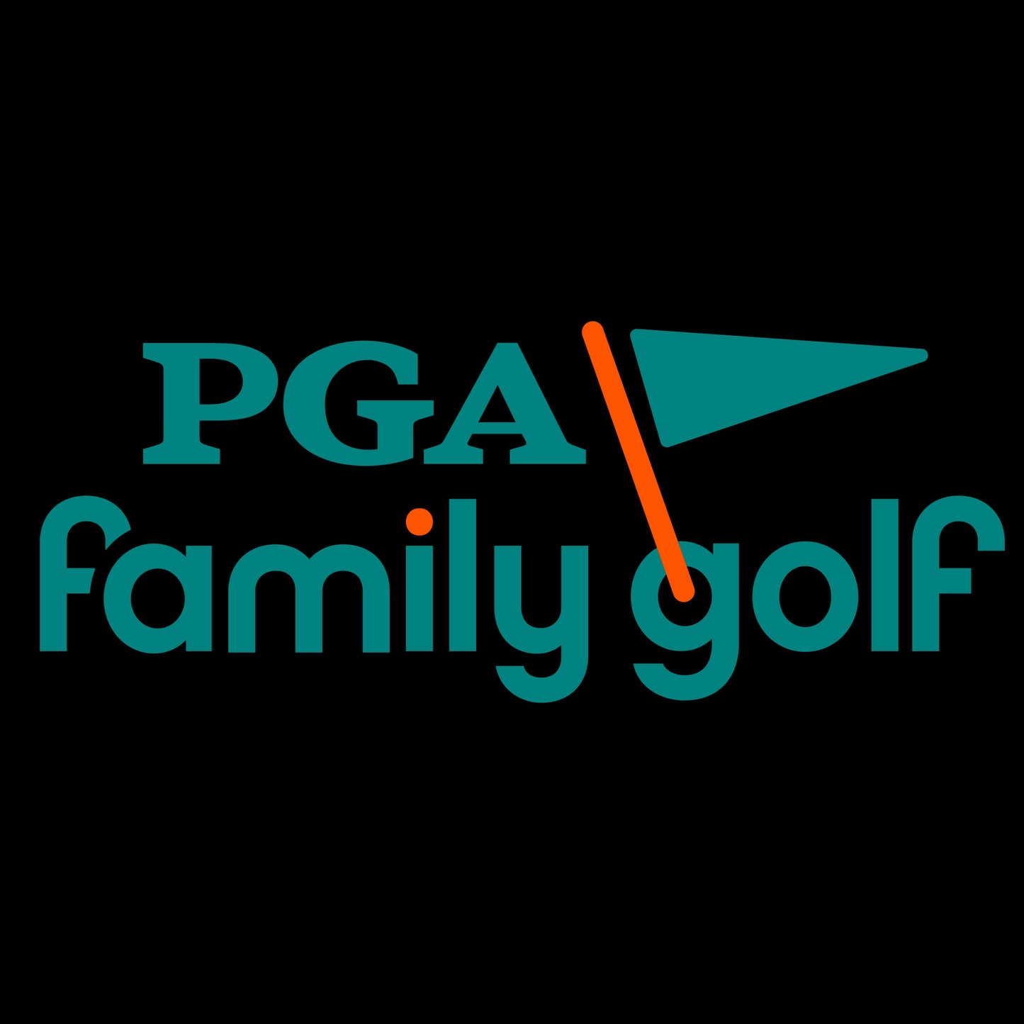 PGA Family Golf Youth Polo - Black