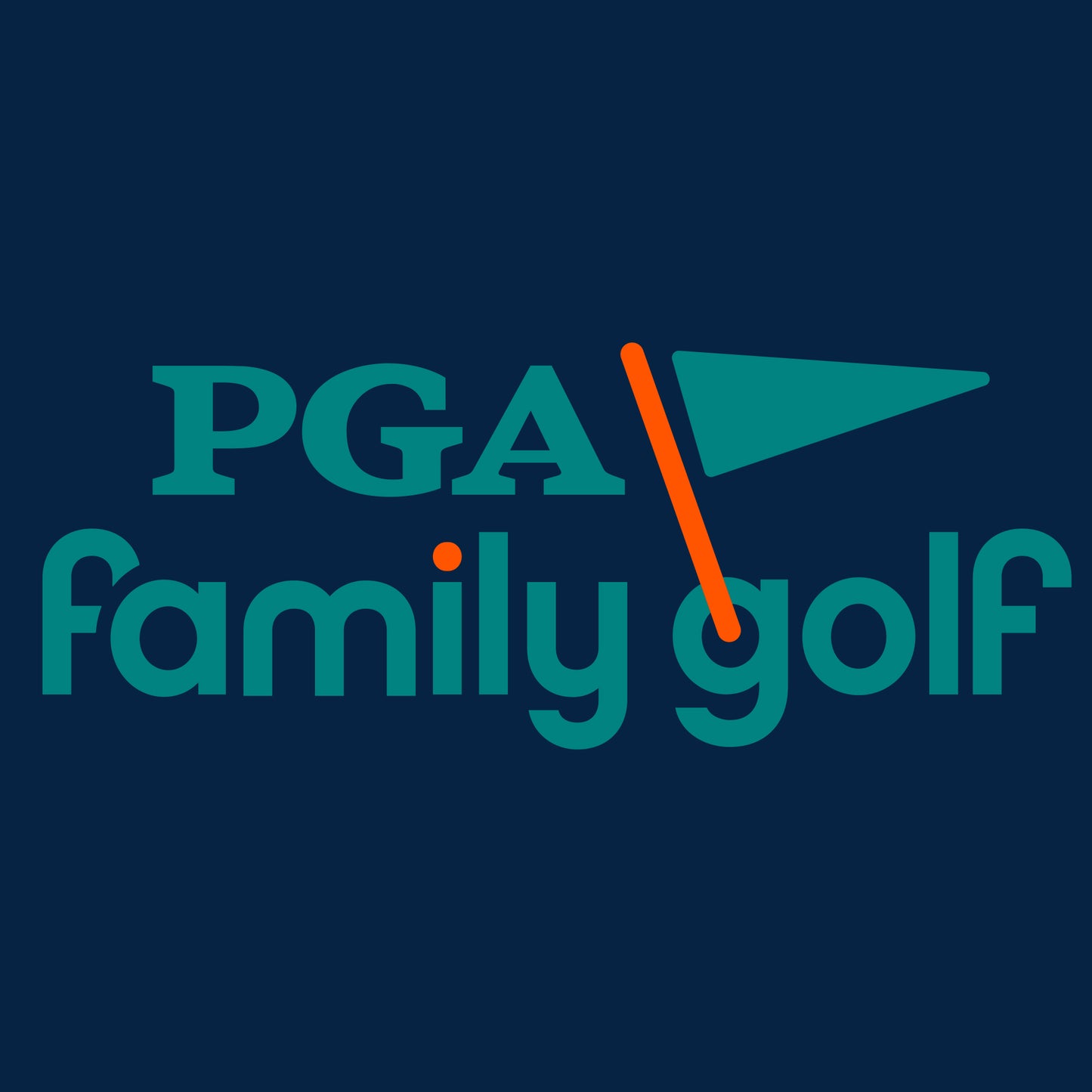 PGA Family Golf Youth Polo - Navy