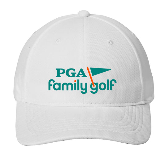 PGA Family Golf Adult Baseball Cap - White