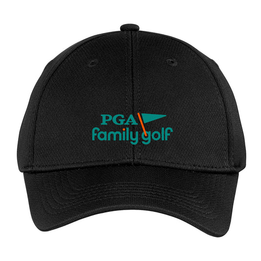 PGA Family Golf Youth Baseball Cap - Black