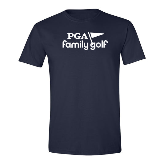 PGA Family Golf Adult T-Shirt - Navy