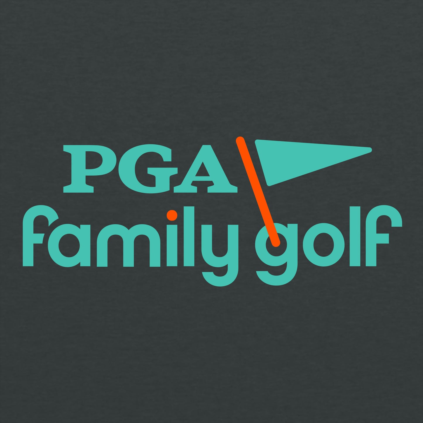 PGA Family Golf Adult Longsleeve T-Shirt - Dark Heather