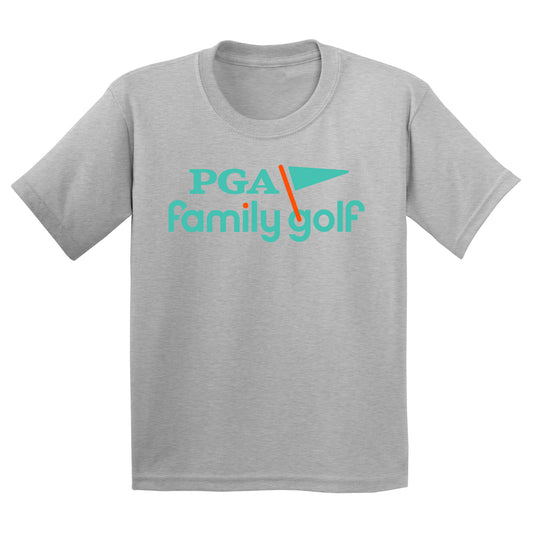 PGA Family Golf Youth T-Shirt - Sport Grey