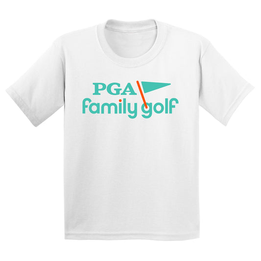 PGA Family Golf Youth T-Shirt - White