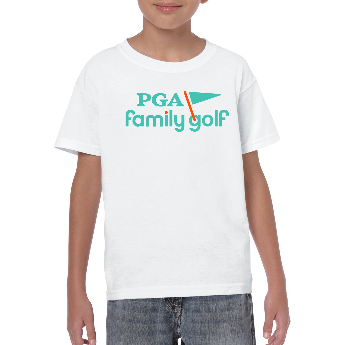 PGA Family Golf Youth T-Shirt - White
