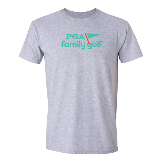 PGA Family Golf Adult T-Shirt - Sport Grey